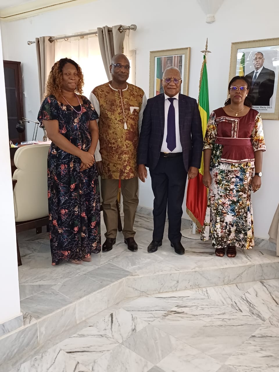 Son Excellence Monsieur L Ambassadeur Sa dou MAIGA Rend Une Visite De Son Excellence Monsieur L Ambassadeur Sa dou MAIGA Rend Une Visite De